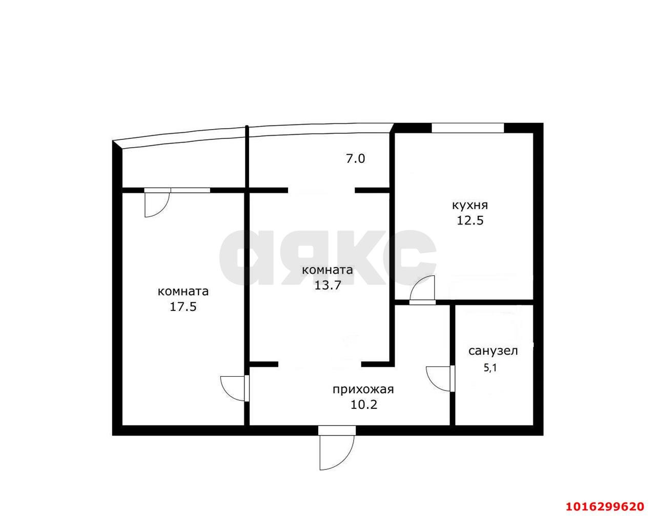 Фото №20: 2-комнатная квартира 66 м² - Краснодар, Прикубанский внутригородской округ, Солнечный, мкр. Фестивальный, ул. Казбекская, 3