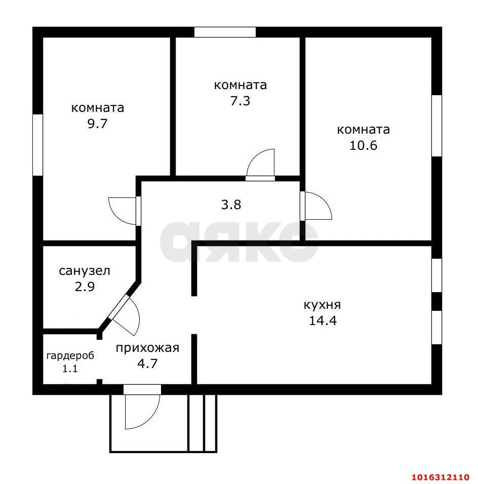 Фото №12: Дом 54 м² + 3.5 сот. - Старокорсунская, мкр. Карасунский внутригородской округ, ул. имени Михаила Ветрова, 25