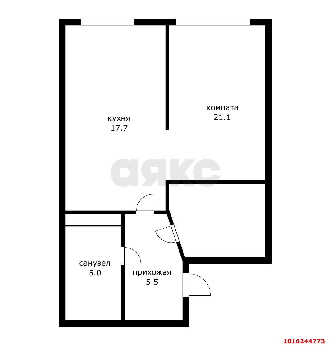 Фото №11: 2-комнатная квартира 49 м² - Новая Адыгея, мкр. жилой комплекс Мега-Победа 2, ул. Песочная, 1к4