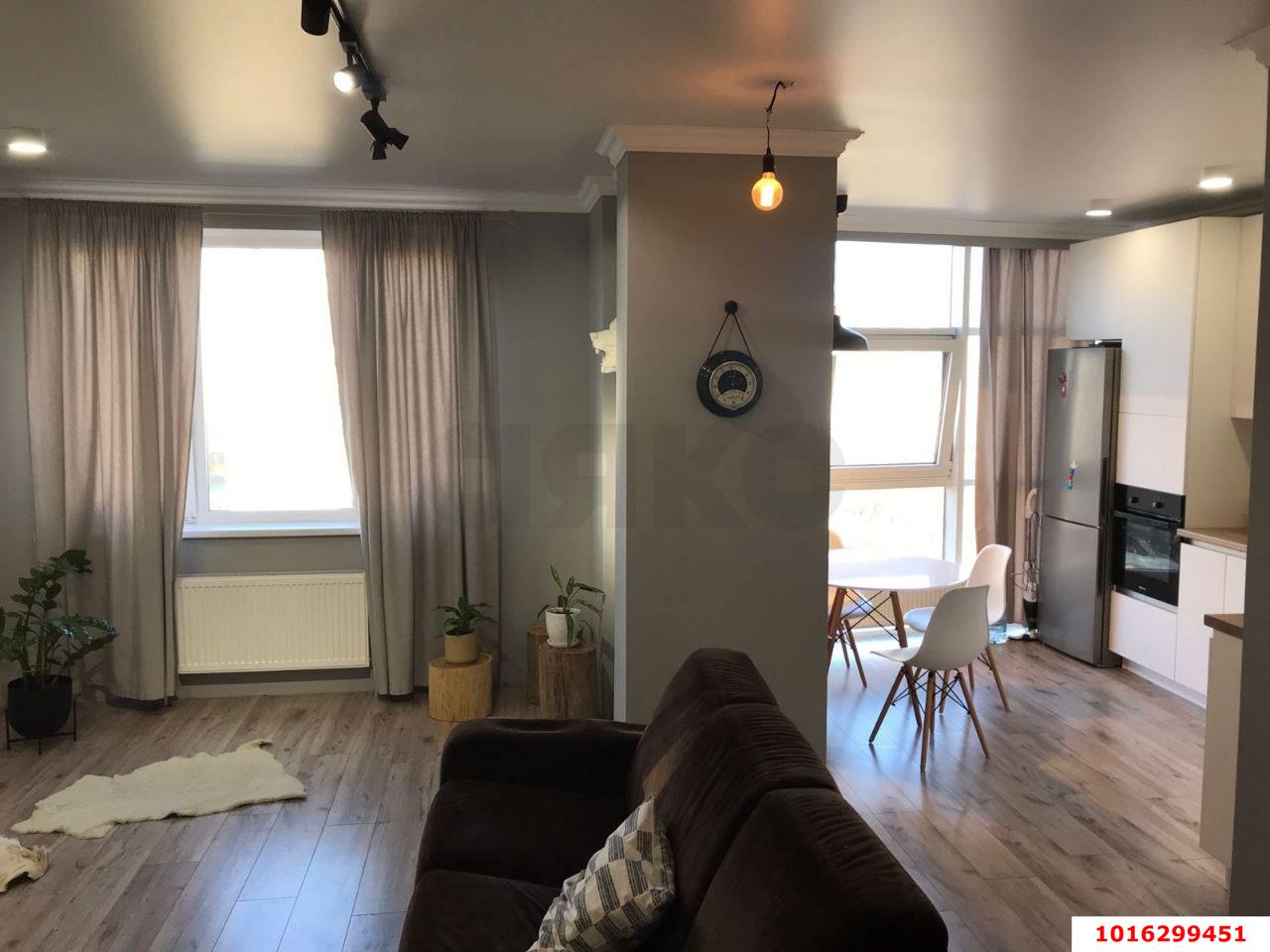 Фото №2: 3-комнатная квартира 77 м² - Краснодар, ул. Героев-Разведчиков, 12/1к1