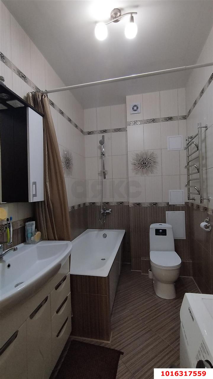 Фото №9: 1-комнатная квартира 41 м² - Краснодар, Прикубанский внутригородской округ, мкр. Краевая Клиническая Больница, ул. 1 Мая, 278