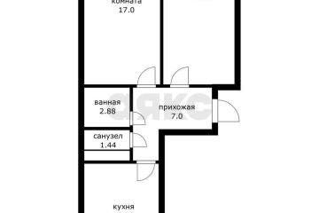 Фото №2: 2-комнатная квартира 61 м² - Краснодар, мкр. Славянский, ул. Заполярная, 39к8
