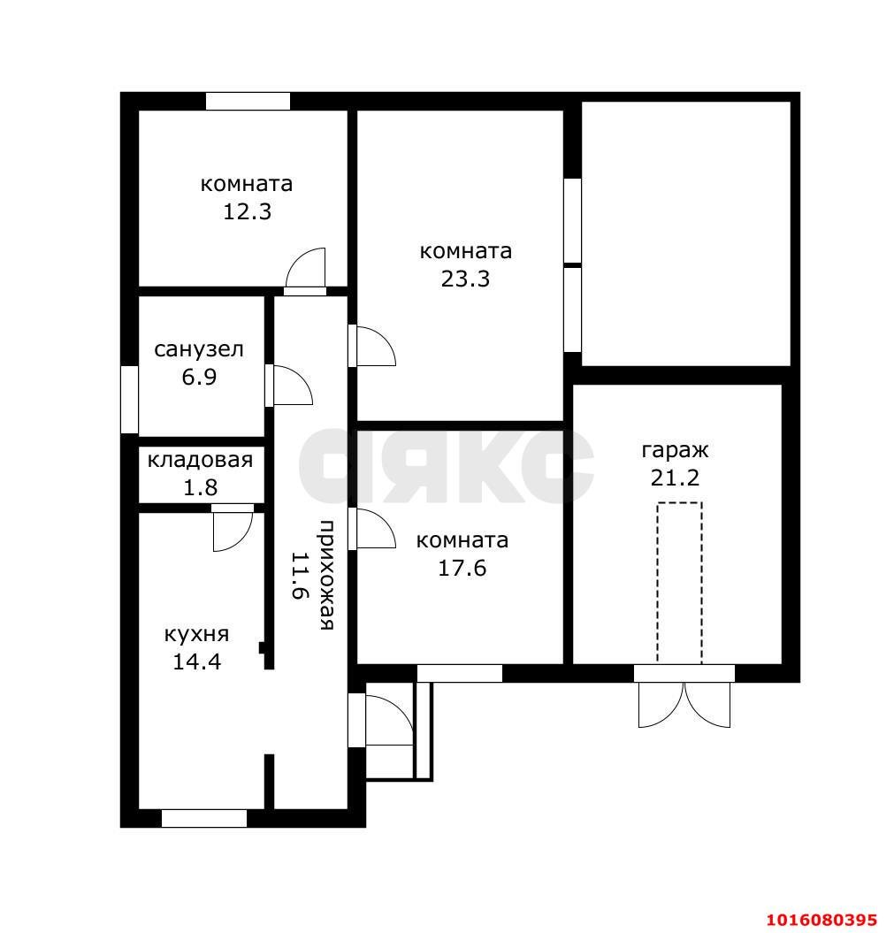 Фото №9: Дом 110 м² + 6.91 сот. - Краснодар, Карасунский внутригородской округ, ж/м Пашковский, ул. Садовая, 23