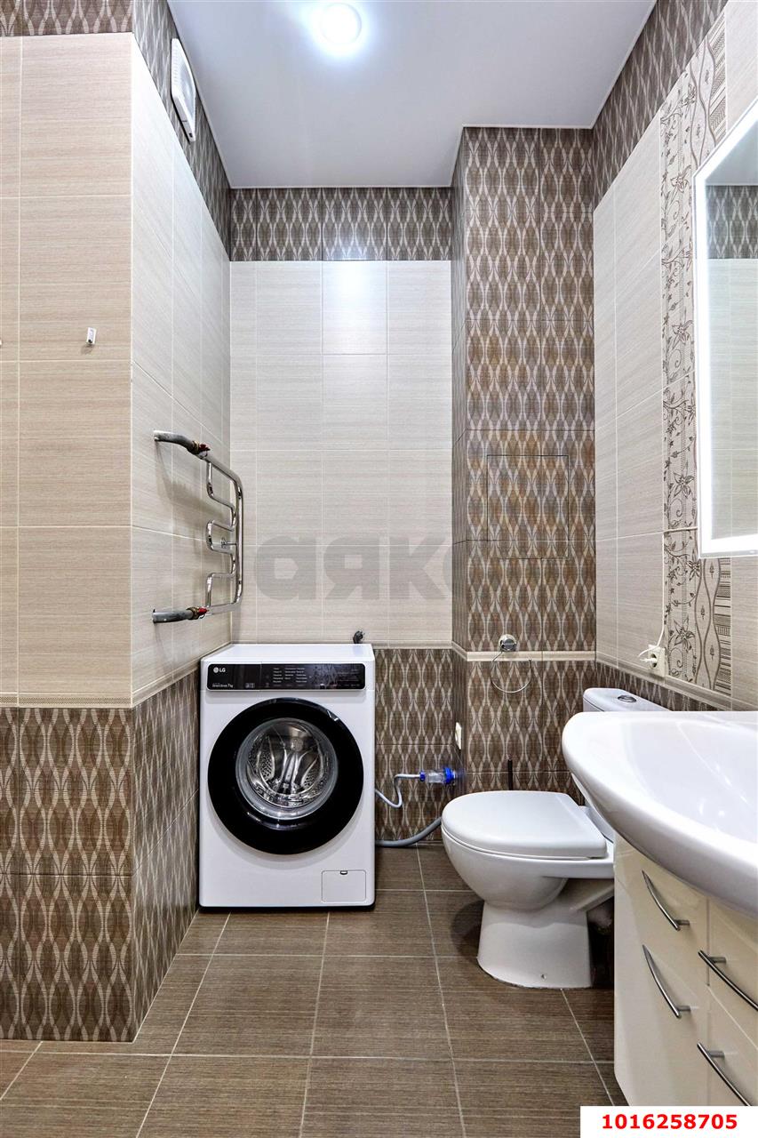 Фото №10: 1-комнатная квартира 49 м² - Краснодар, Западный внутригородской округ, мкр. Фестивальный, пр-д Дальний, 9к2