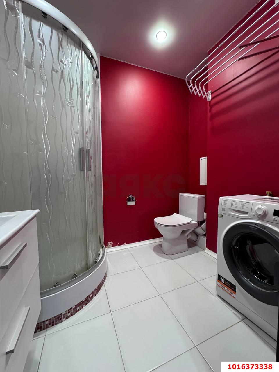 Фото №15: 1-комнатная квартира 38 м² - Краснодар, жилой комплекс Времена Года 3, Завод Радиоизмерительных Приборов, имени Петра Метальникова, мкр. Прикубанский внутригородской округ, ул. Цезаря Куникова, 24к2