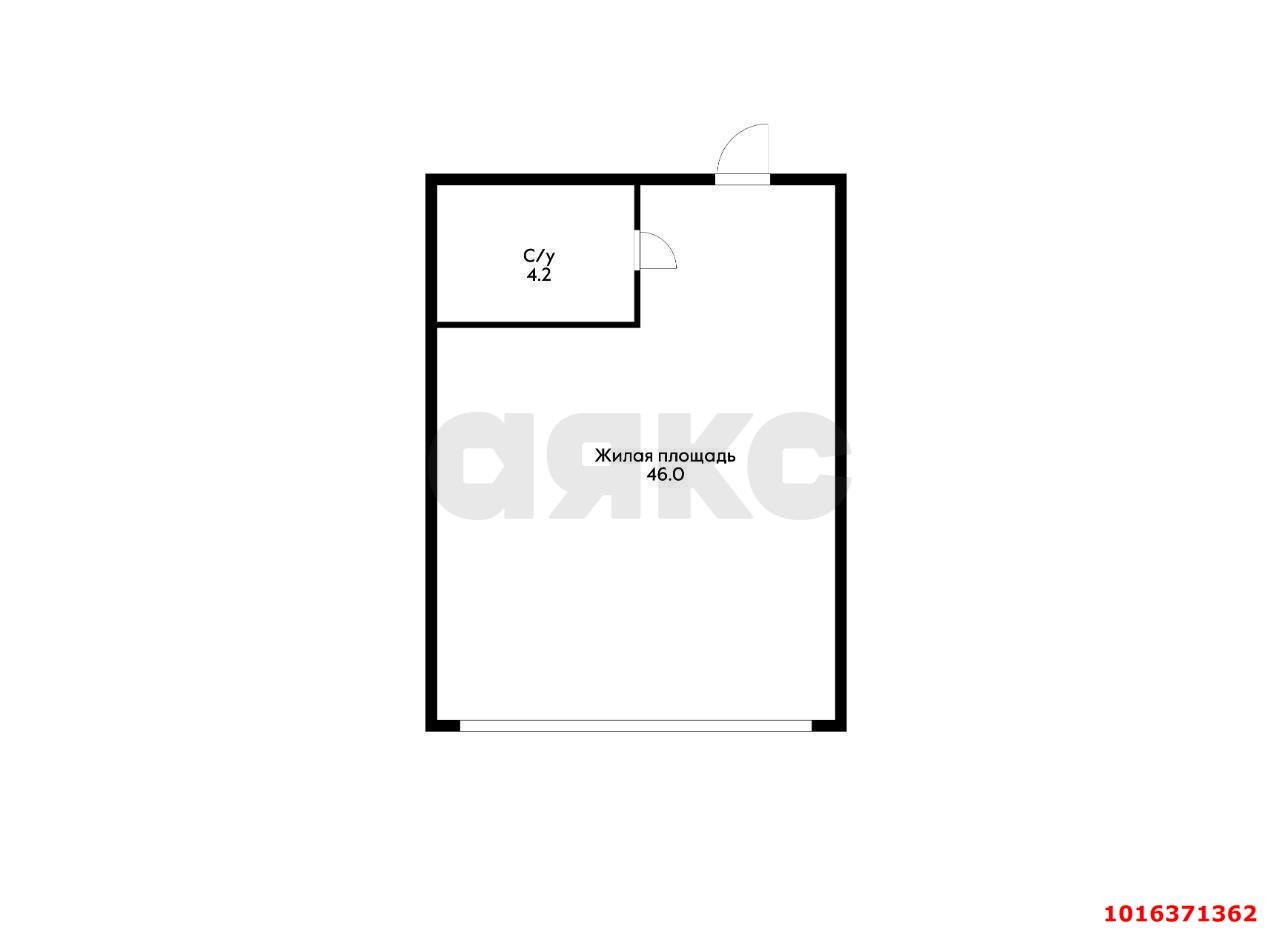 Фото №13: Студия 46 м² - Краснодар, Центральный внутригородской округ, Западный внутригородской округ, мкр. Центральный, ул. Кубанская набережная, 33