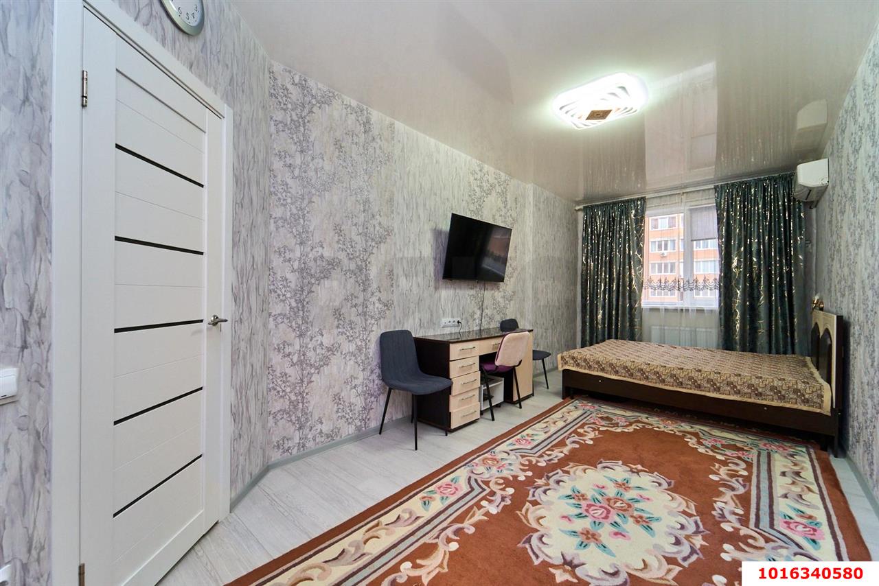 Фото №6: 1-комнатная квартира 44 м² - Краснодар, Завод Радиоизмерительных Приборов, Прикубанский внутригородской округ, имени Петра Метальникова, жилой комплекс Лучезарный, мкр. Музыкальный, ул. имени Сергея Есенина, 131