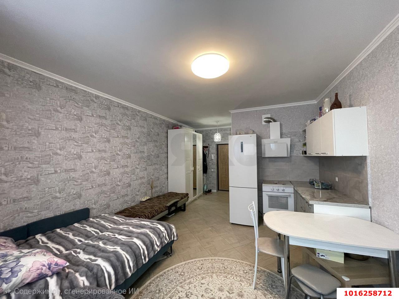 Фото №1: Студия 27 м² - Краснодар, Прикубанский внутригородской округ, Завод Радиоизмерительных Приборов, имени Петра Метальникова, мкр. жилой комплекс Любимый Дом, ул. Московская, 137