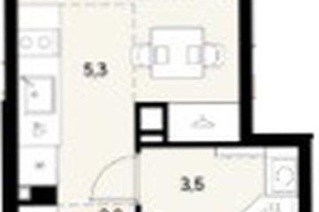 Фото №1: Студия 21 м² - Краснодар, мкр. Прикубанский внутригородской округ, 