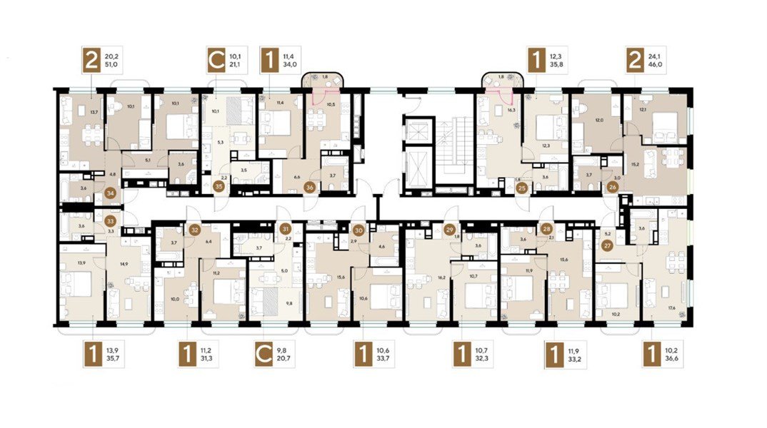 Фото №8: Студия 21 м² - Краснодар, мкр. Прикубанский внутригородской округ