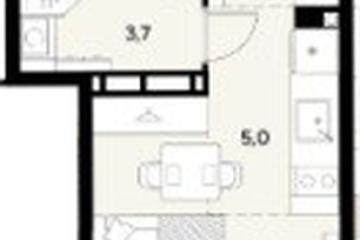 Фото №1: Студия 20 м² - Краснодар, мкр. Прикубанский внутригородской округ, 