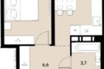 Фото №1: 1-комнатная квартира 32 м² - Краснодар, мкр. Прикубанский внутригородской округ, 