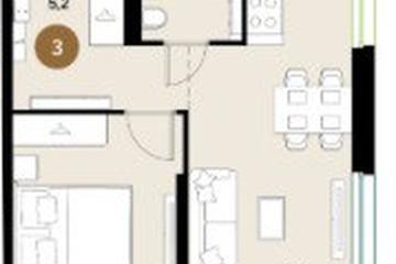 Фото №1: 1-комнатная квартира 36 м² - Краснодар, мкр. Прикубанский внутригородской округ, 