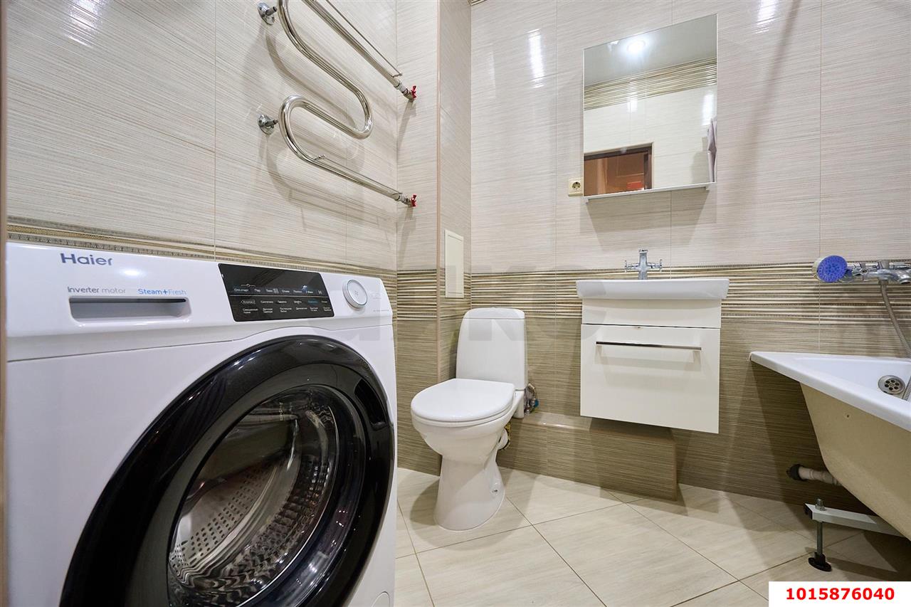 Фото №11: 1-комнатная квартира 44 м² - Краснодар, Карасунский внутригородской округ, мкр. жилой комплекс Трилогия, ул. имени Невкипелого, 24/2к3