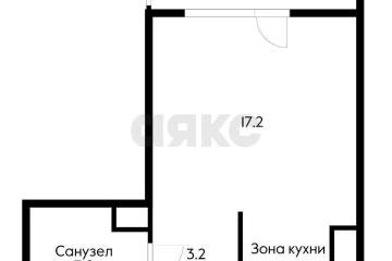 Фото №1: Студия 25 м² - Краснодар, мкр. ЖК Абрикосово, ул. имени Героя Георгия Бочарникова, 4к3