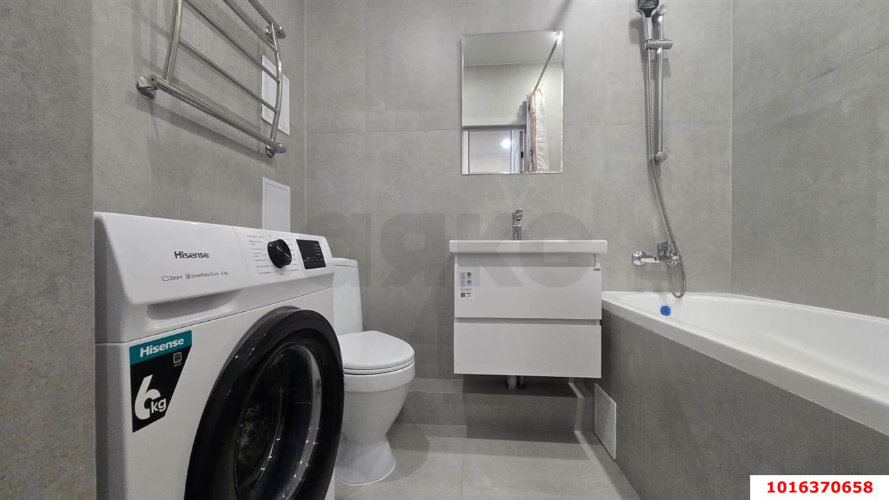 Фото №10: 1-комнатная квартира 42 м² - Краснодар, Прикубанский внутригородской округ, мкр. жилой комплекс Новелла, ул. Питерская, 40к1