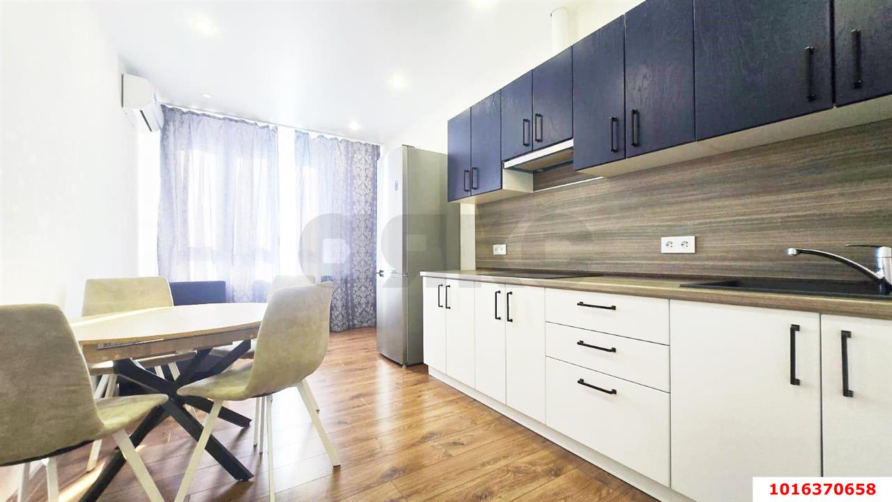 Фото №2: 1-комнатная квартира <span class="whitespace-nowrap">42 м²</span>, <span class="whitespace-nowrap">15/19 эт.</span> - Краснодар, Прикубанский внутригородской округ, мкр. жилой комплекс Новелла, ул. Питерская, 40к1