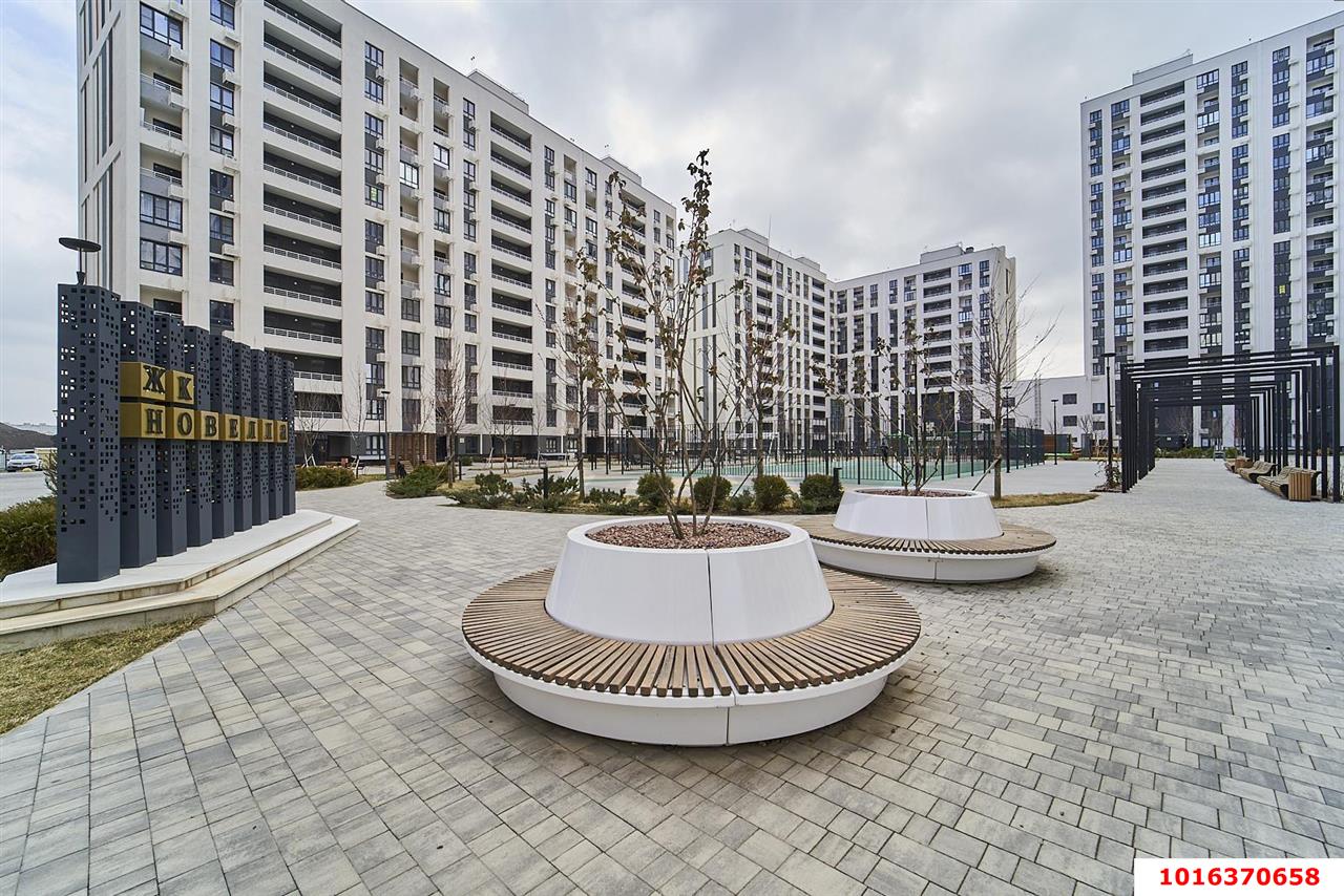 Фото №18: 1-комнатная квартира 42 м² - Краснодар, Прикубанский внутригородской округ, мкр. жилой комплекс Новелла, ул. Питерская, 40к1