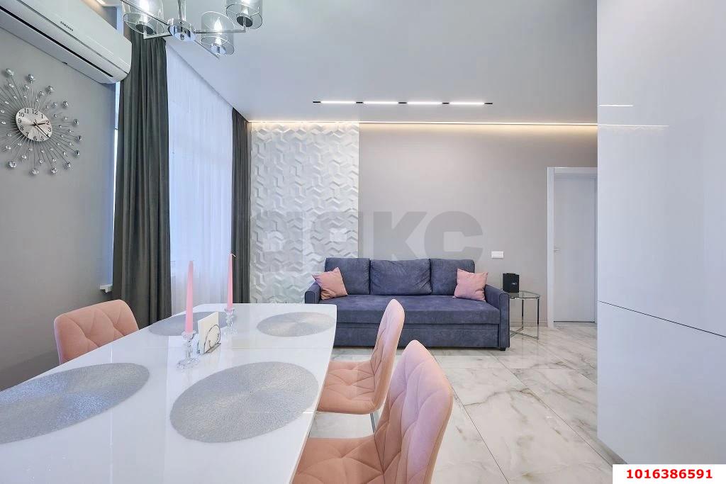 Фото №2: 2-комнатная квартира 56 м² - Краснодар, Прикубанский внутригородской округ, мкр. Достояние, ул. Конгрессная, 33