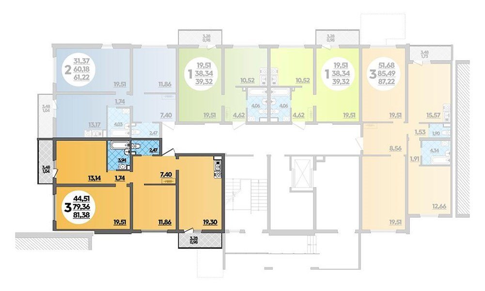 Фото №8: 3-комнатная квартира 87 м² - Майкоп