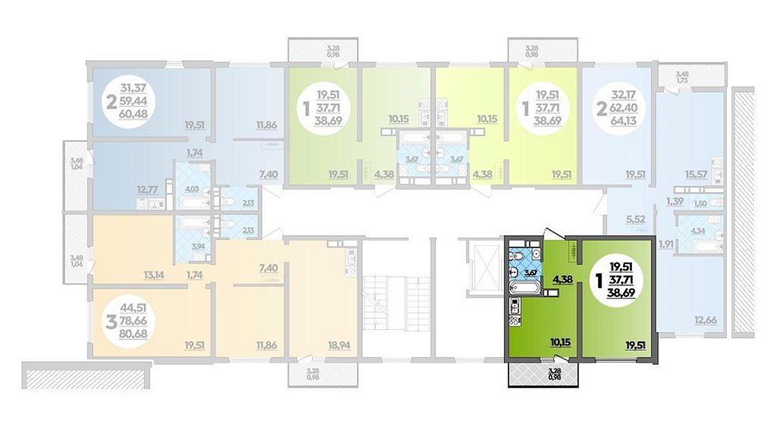 Фото №8: 3-комнатная квартира 80 м² - Майкоп