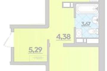 Фото №1: 1-комнатная квартира 44 м² - Майкоп, 