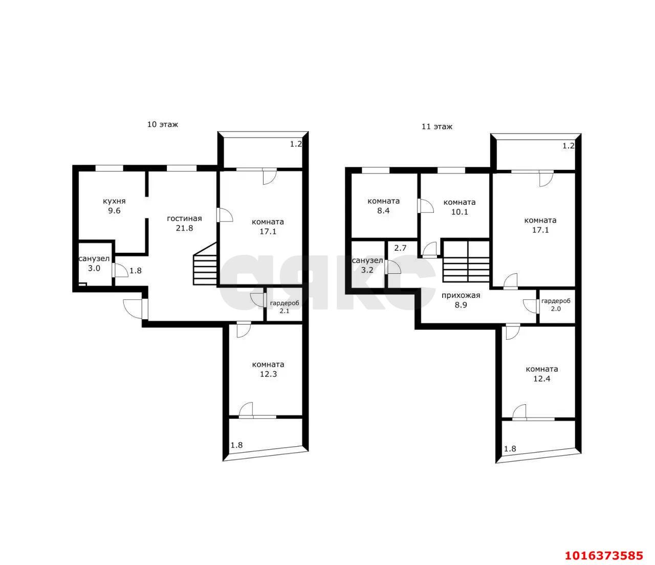 Фото №12: 5+-комнатная квартира 147 м² - Краснодар, Западный внутригородской округ, мкр. Центральный, ул. Севастопольская, 2