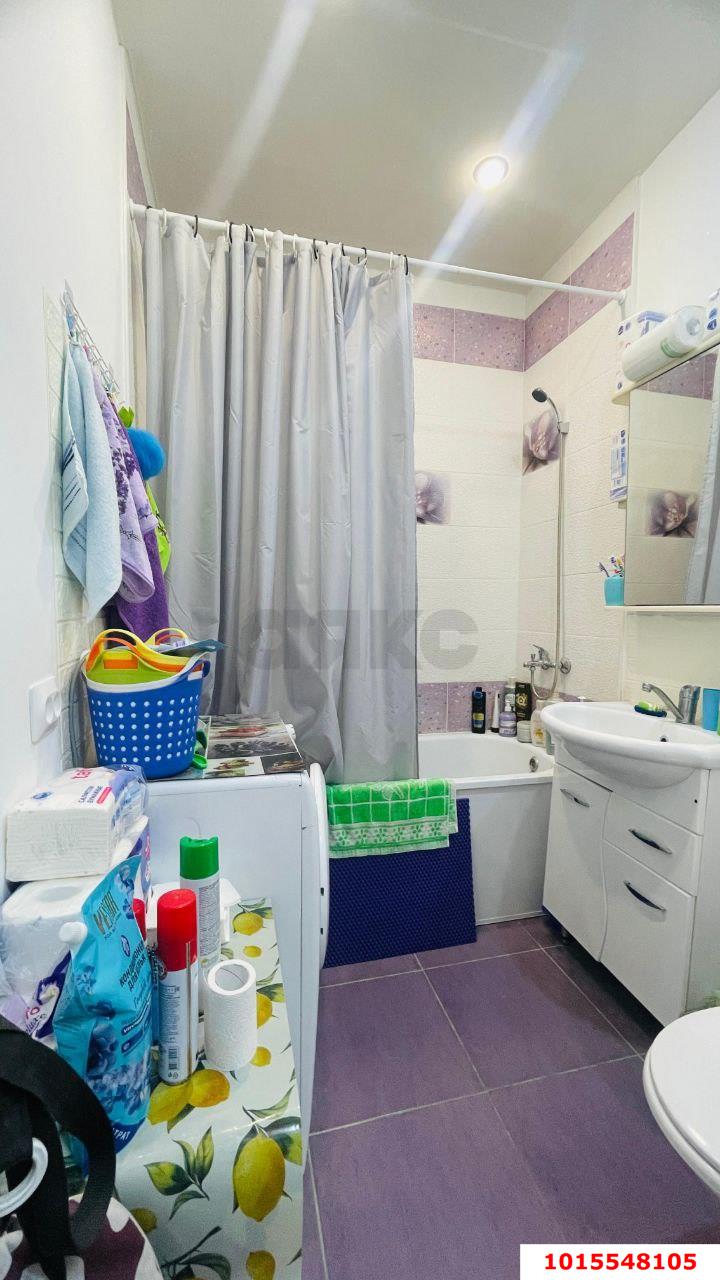 Фото №3: Студия 33 м² - Краснодар, Прикубанский внутригородской округ, Завод Радиоизмерительных Приборов, мкр. Музыкальный, ул. имени Сергея Есенина, 127/2