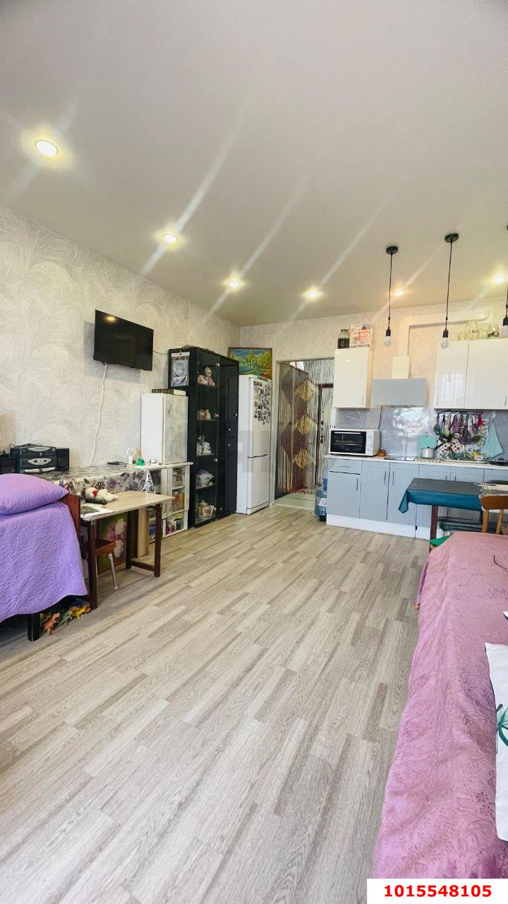 Фото №2: Студия 33 м² - Краснодар, Прикубанский внутригородской округ, Завод Радиоизмерительных Приборов, мкр. Музыкальный, ул. имени Сергея Есенина, 127/2