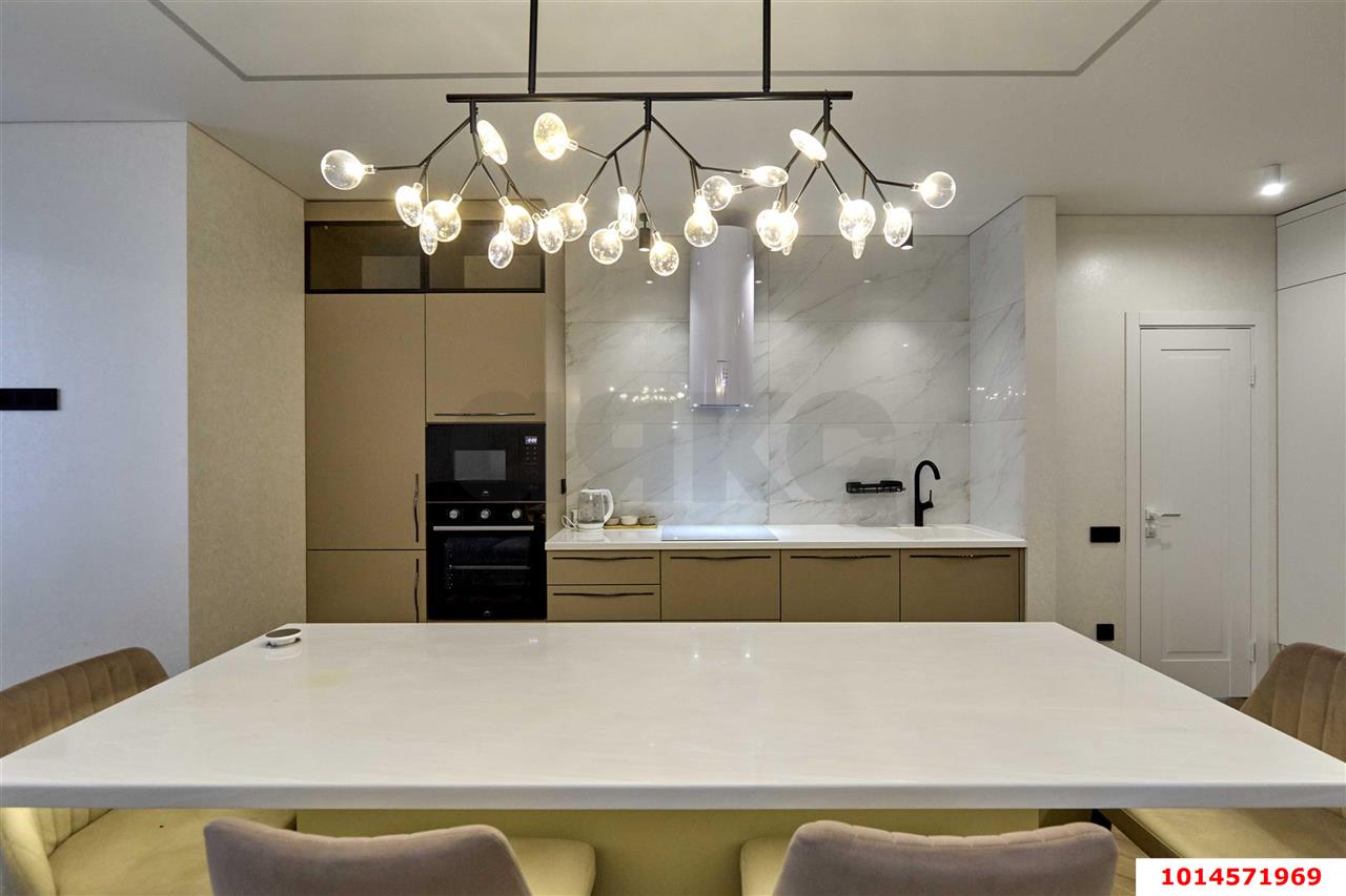 Фото №4: 1-комнатная квартира 48 м² - Краснодар, Карасунский внутригородской округ, Хлопчато-бумажный Комбинат, мкр. жилой комплекс Фамилия, ул. Старокубанская, 124к1