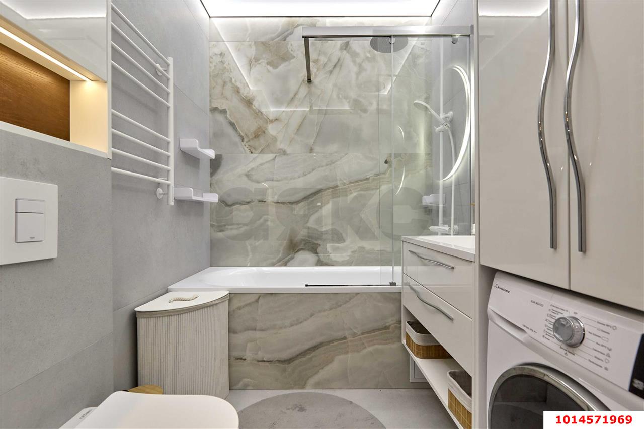 Фото №13: 1-комнатная квартира 48 м² - Краснодар, Карасунский внутригородской округ, Хлопчато-бумажный Комбинат, мкр. жилой комплекс Фамилия, ул. Старокубанская, 124к1