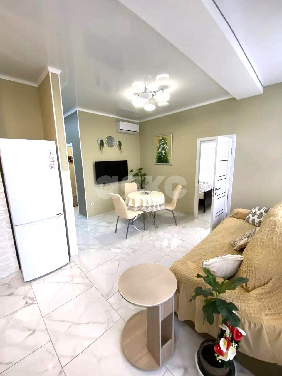 Фото №2: 2-комнатная квартира 52 м² - Сочи, Хостинский, мкр. СНТ Фронтовик, 68