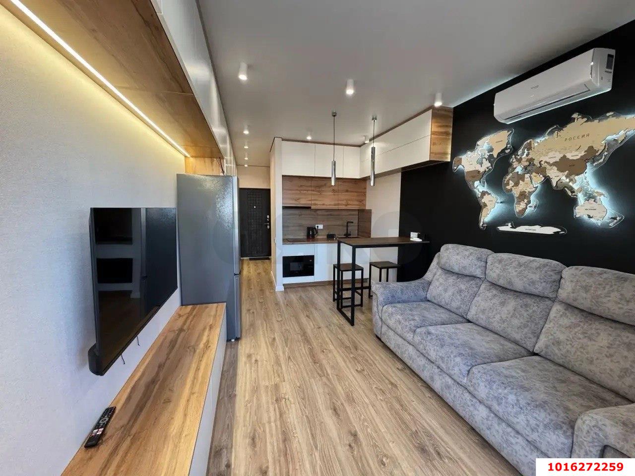 Фото №3: Студия 23 м² - Краснодар, Прикубанский внутригородской округ, мкр. Парк Победы, ул. Героя Пешкова, 14к3