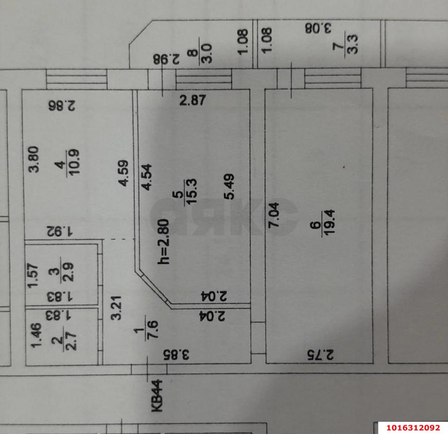 Фото №12: 2-комнатная квартира 65 м² - Краснодар, Прикубанский внутригородской округ, мкр. Музыкальный, ул. Российская, 267/6В