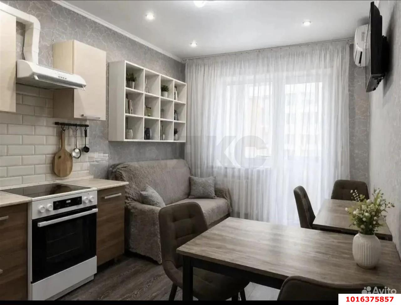 Фото №1: 1-комнатная квартира 41 м² - Российский, мкр. Прикубанский внутригородской округ, ул. Рымникская, 8