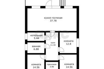 Фото №2: Дом 118 м² - Знаменский, мкр. СТ Рассвет, ул. Яблоневая, 160