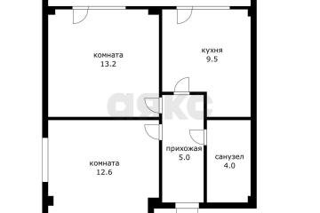Фото №3: 2-комнатная квартира 51 м² - Российский, мкр. Прикубанский внутригородской округ, ул. Заводовского, 16