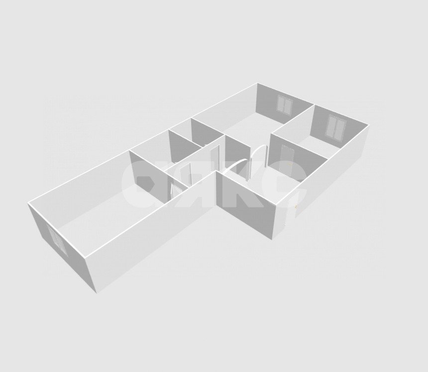 Фото №4: 2-комнатная квартира 54 м² - Воскресенск, мкр. Колыберево, ул. Московская, 19