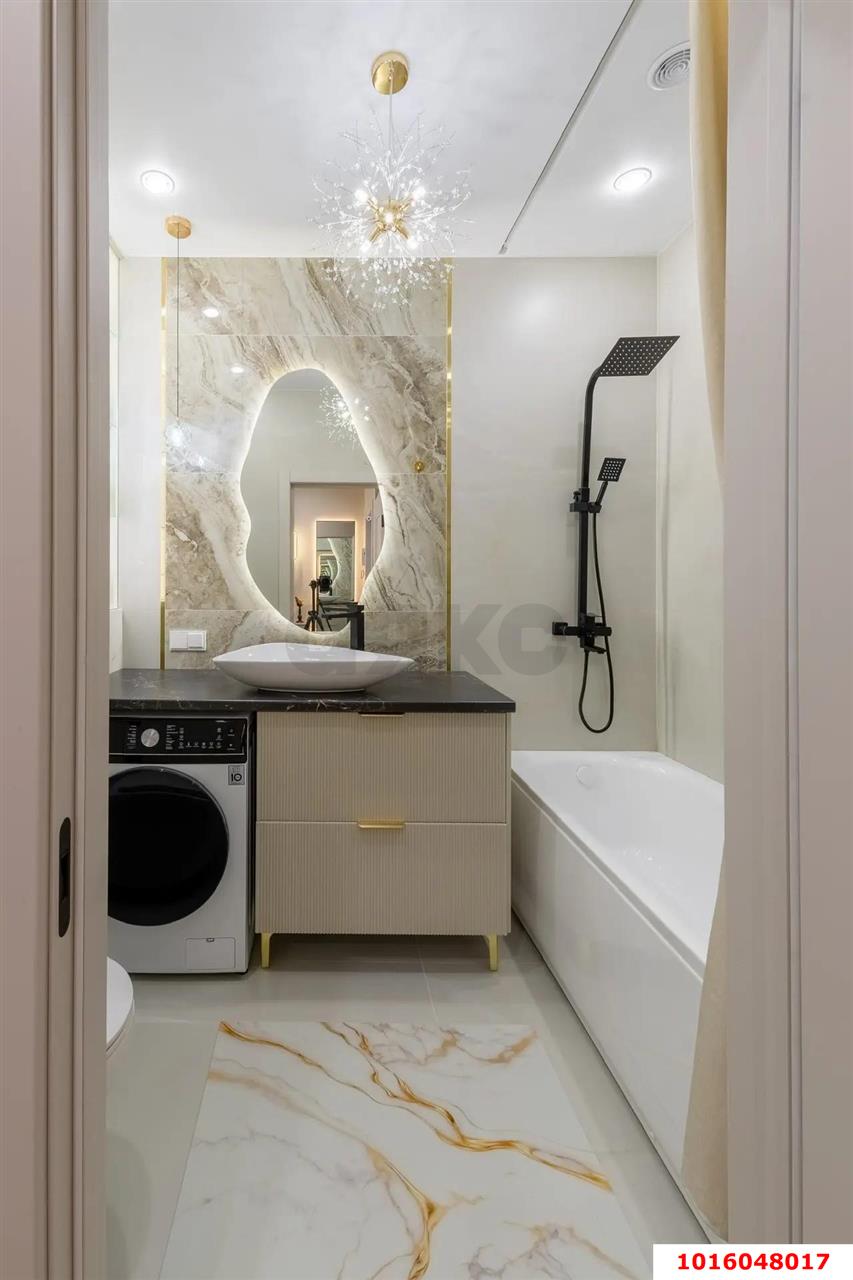 Фото №16: 1-комнатная квартира 42 м² - Краснодар, Карасунский внутригородской округ, Хлопчато-бумажный Комбинат, мкр. жилой комплекс Фамилия, ул. Старокубанская, 124