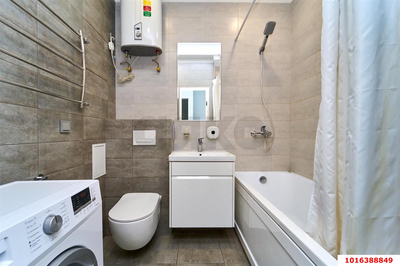 Фото №9: 1-комнатная квартира 32 м² - Краснодар, Прикубанский внутригородской округ, мкр. жилой комплекс Южане, ул. Даниила Смоляна, 78