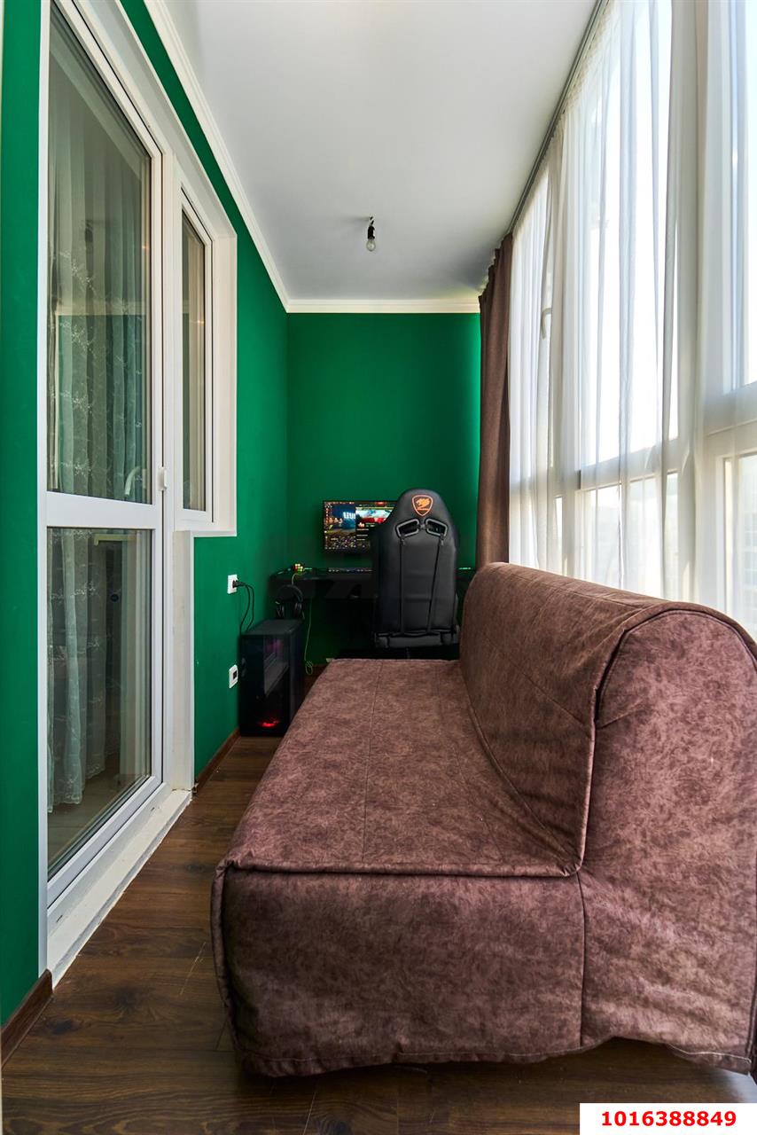 Фото №8: 1-комнатная квартира 32 м² - Краснодар, Прикубанский внутригородской округ, мкр. жилой комплекс Южане, ул. Даниила Смоляна, 78