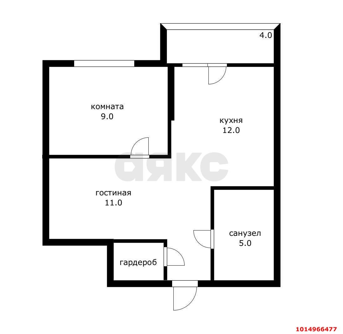 Фото №13: 1-комнатная квартира 42 м² - Краснодар, ЖК На Стахановской, Авиагородок, жилой комплекс На Стахановской, мкр. Прикубанский внутригородской округ, ул. Стахановская, 1/5