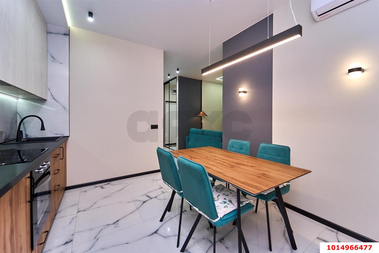 Фото №5: 1-комнатная квартира <span class="whitespace-nowrap">42 м²</span>, <span class="whitespace-nowrap">11/20 эт.</span> - Краснодар, Прикубанский внутригородской округ, Авиагородок, мкр. ЖК На Стахановской, ул. Стахановская, 1/5