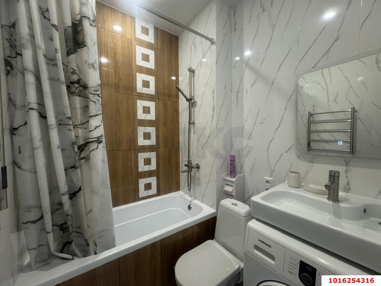 Фото №8: 1-комнатная квартира 39 м² - Краснодар, Прикубанский внутригородской округ, мкр. жилой комплекс Самолёт-5, ул. Ивана Беличенко, 97