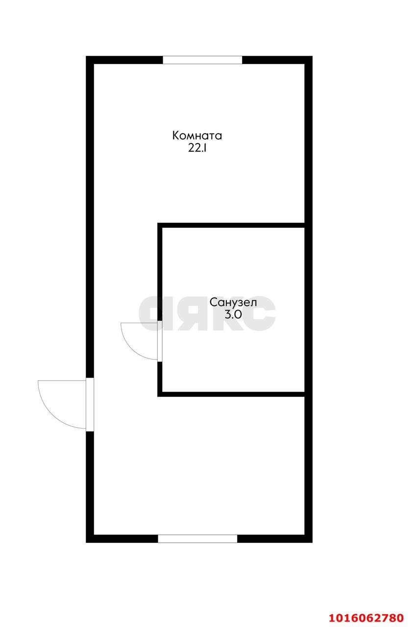 Фото №8: Студия 25 м² - Краснодар, мкр. Прикубанский внутригородской округ, ул. имени Ивана Лотышева, 17