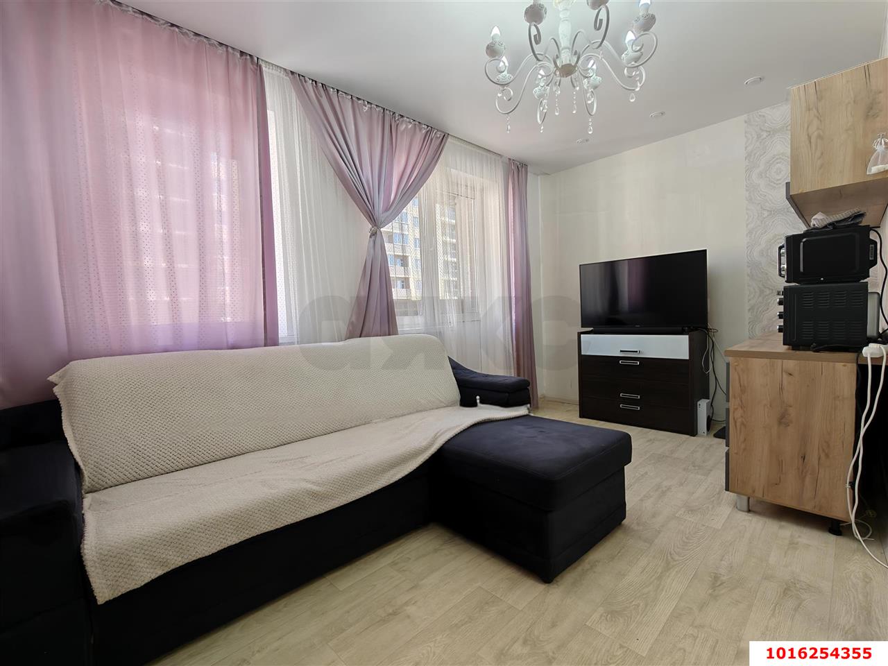 Фото №1: Студия 25 м² - Краснодар, мкр. Прикубанский внутригородской округ, ул. Лётчика Позднякова, 2к8