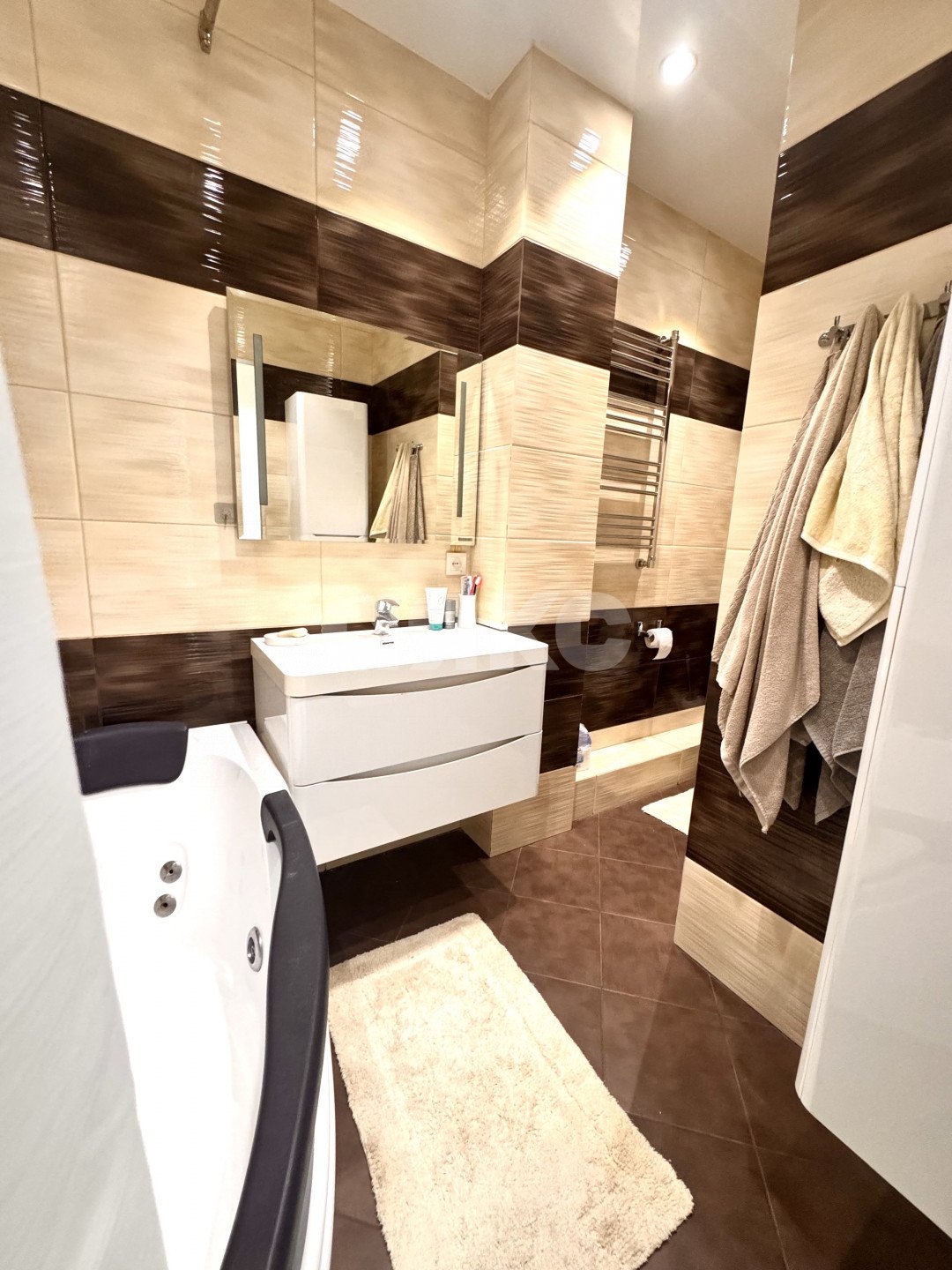 Фото №8: 2-комнатная квартира 58 м² - Сочи, Адлерский, Адлер, мкр. жилой комплекс Морская Симфония, ул. Ленина, 298Бк1