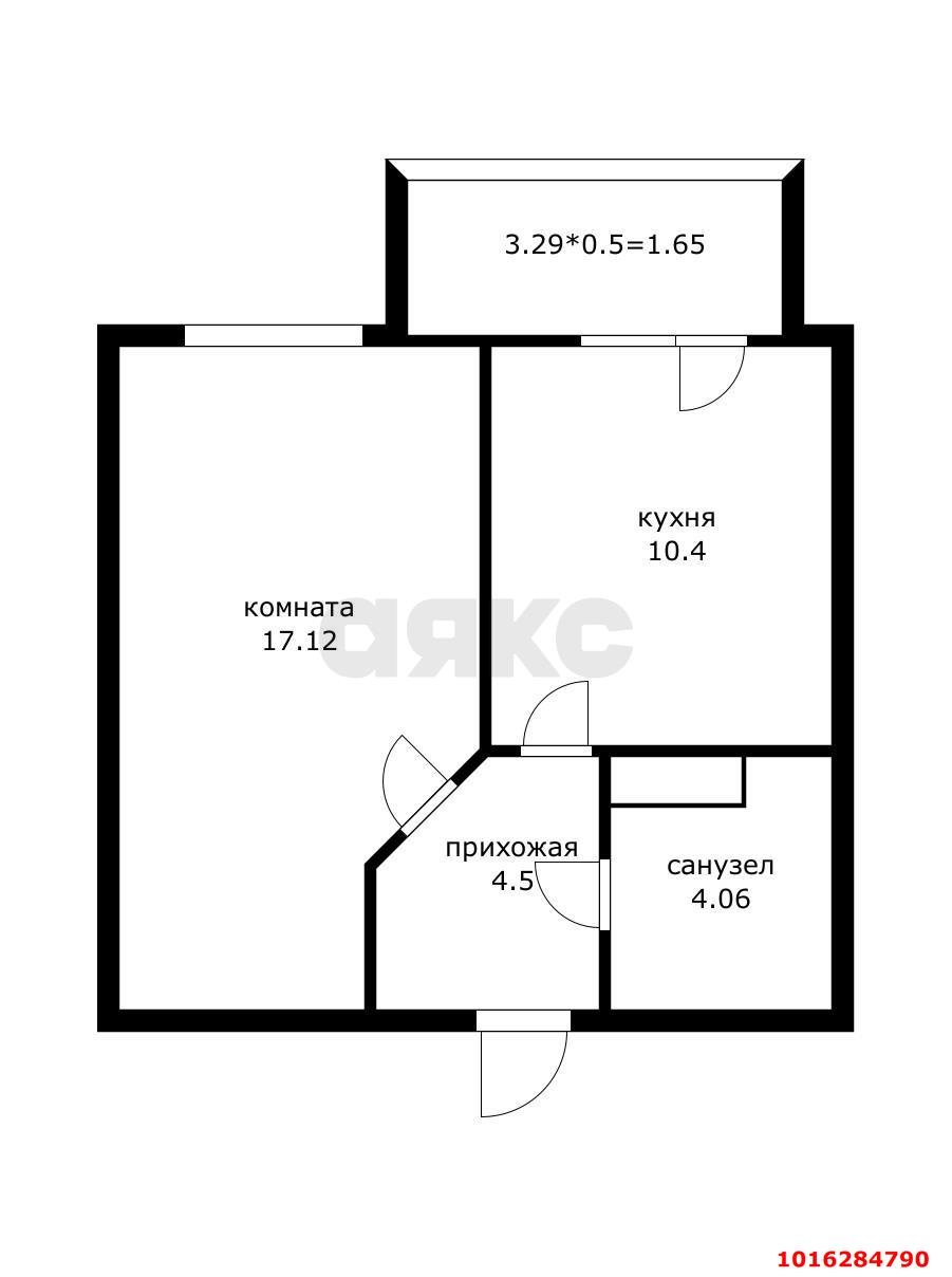 Фото №11: 1-комнатная квартира 40 м² - Краснодар, Прикубанский внутригородской округ, Славянский, мкр. Светлоград, ул. Красных Партизан, 1/4к12