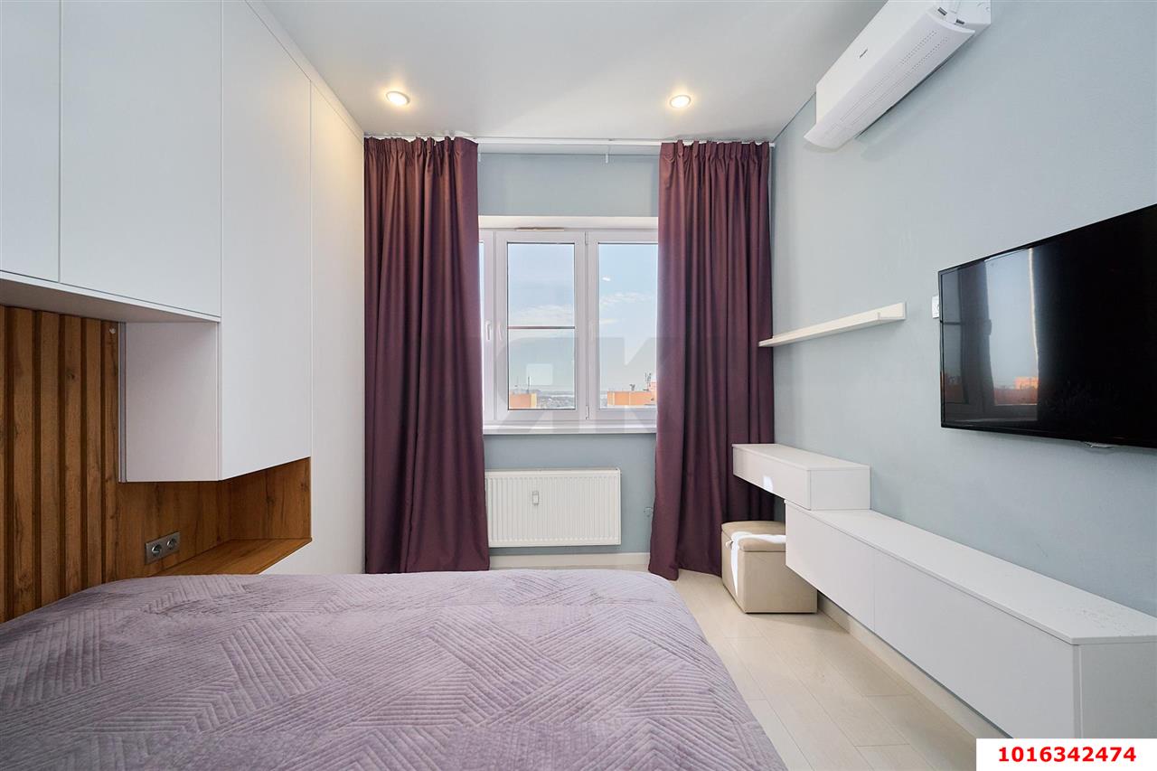 Фото №5: 2-комнатная квартира 57 м² - Краснодар, Прикубанский внутригородской округ, мкр. ЖК Бауинвест, ул. имени 40-летия Победы, 186к3