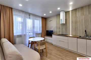 Фото №2: 1-комнатная квартира 37 м² - Краснодар, мкр. жилой комплекс Все Свои, ул. Колхозная, 5/2к1